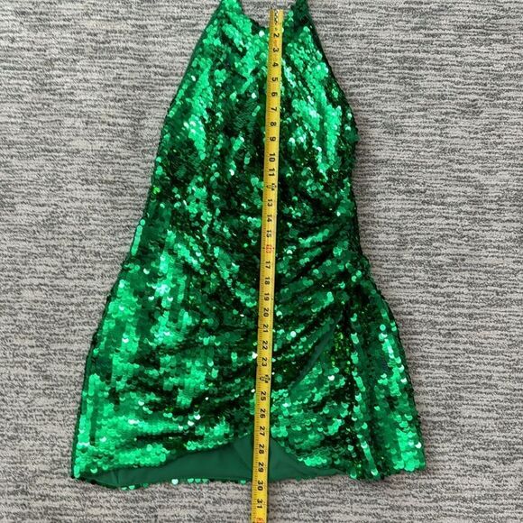 New Ronny Kobo Revolve Jo Dress in Green Medium - Picture 12 of 15